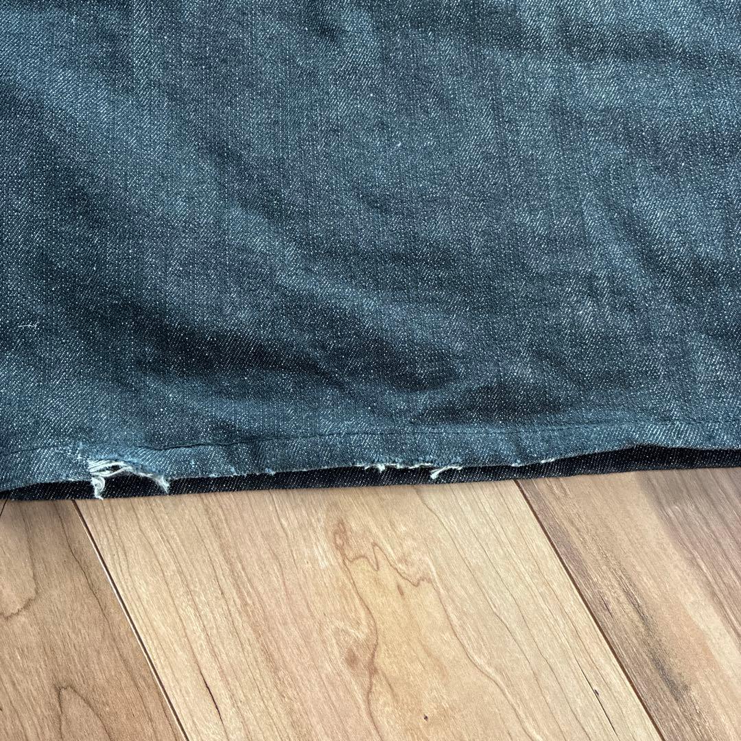 ベルベット　VELVET リジットデニム　バギー サイズ M