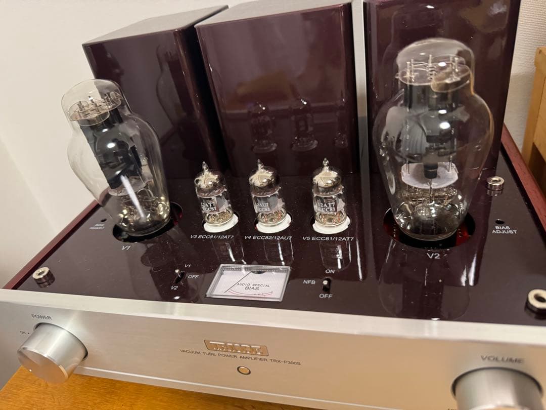 TRIODE Trx p300s we300b 真空管パワーアンプ