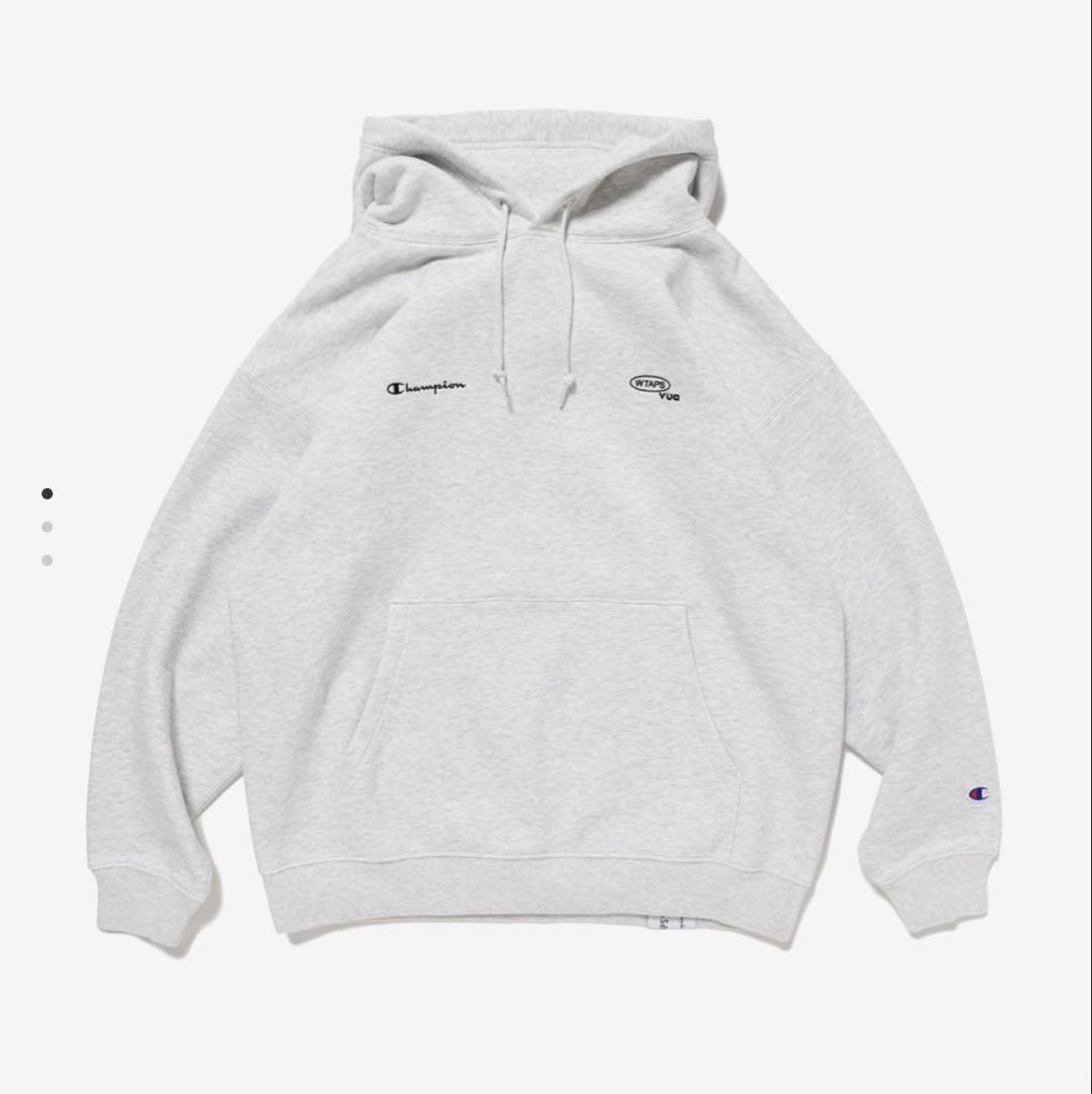 WTAPS x Champion Academy Hooded グレー M
