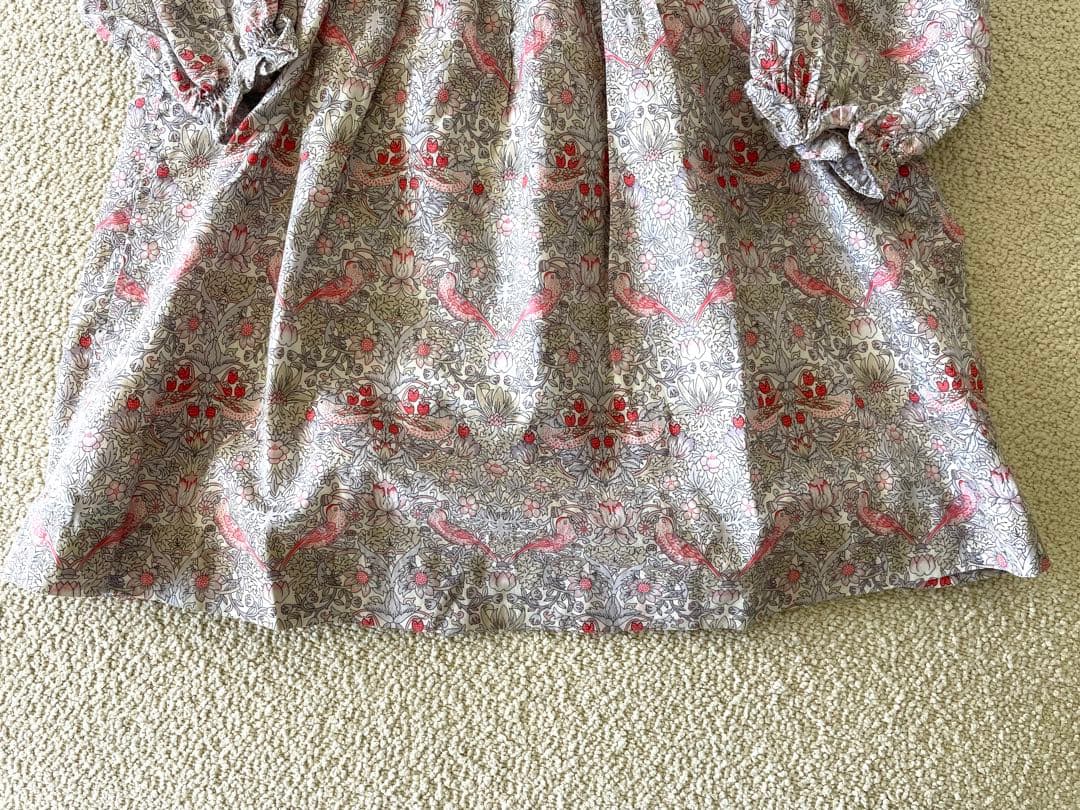 bonpoint ボンポワン ストロベリーシーフ　ワンピース