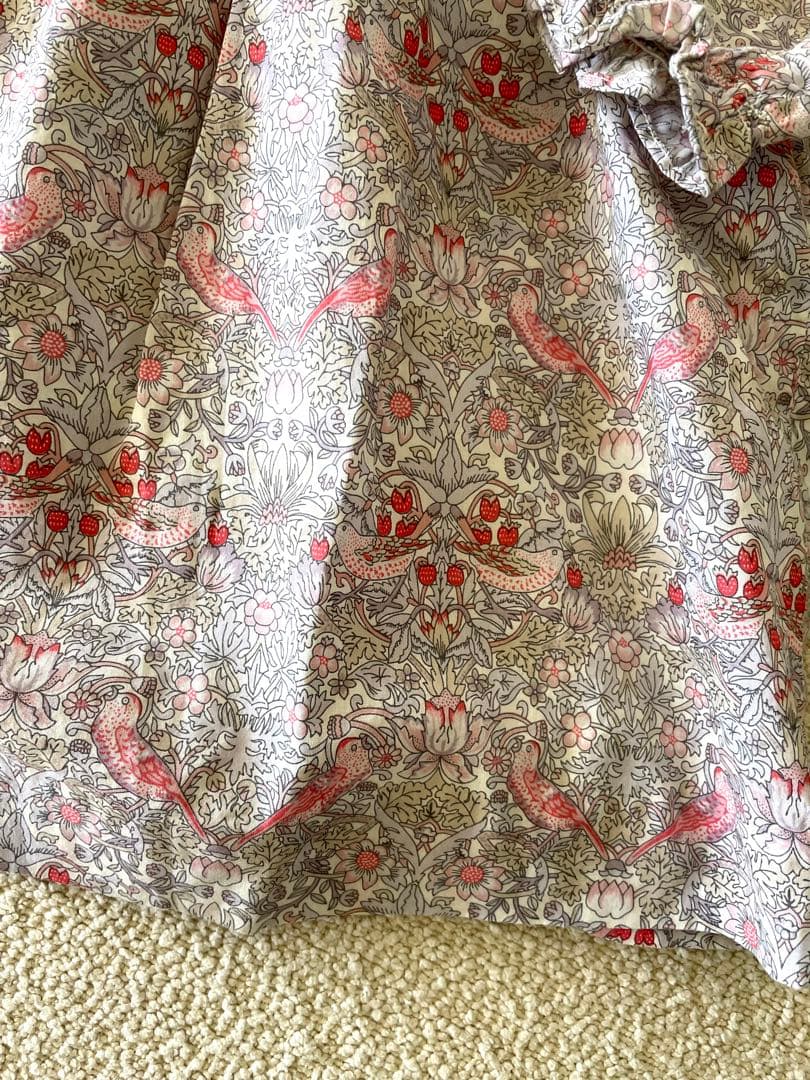 bonpoint ボンポワン ストロベリーシーフ　ワンピース