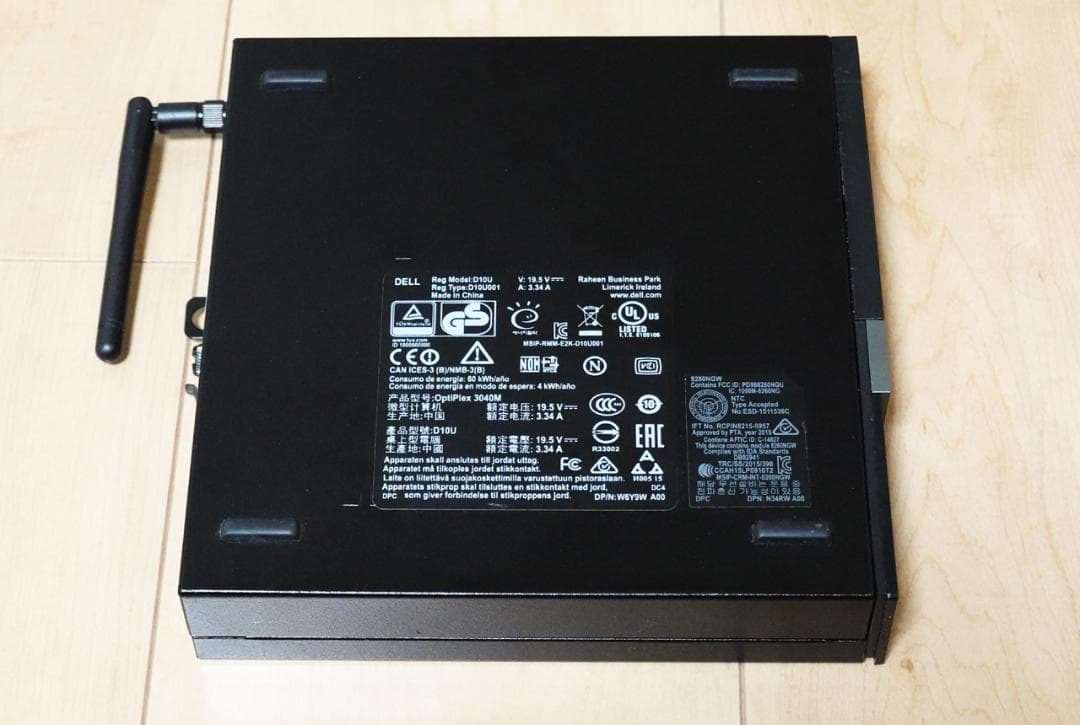 DELL デル OptiPlex Micro 3040 超小型デスクトップPC