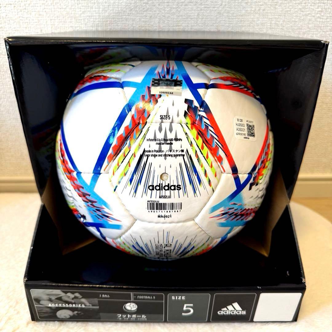 2022 FIFA ワールドカップ アル・リフラ サイズ5 ABEMA新品未使用