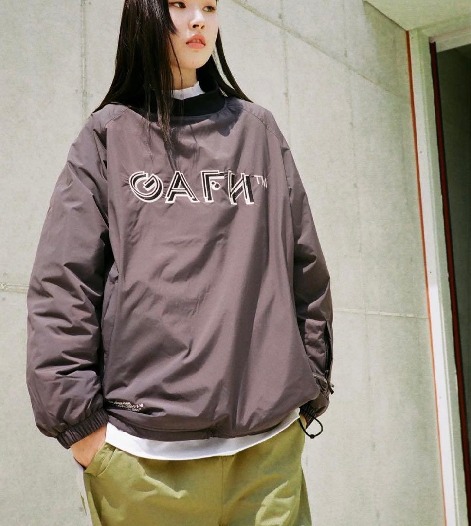 GAFH スノーボードウェア　プルオーバー　ブラック