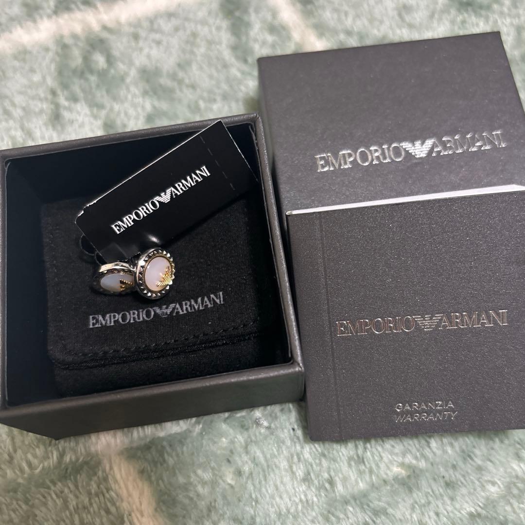 エンポリオアルマーニ ピアス ゴールド シルバー925 EG3352040