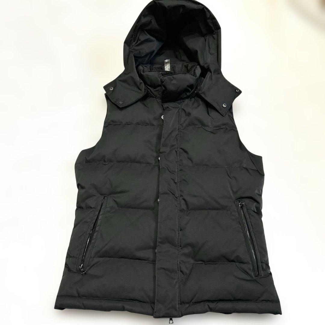 定価7万程　wjk ダウンベスト riri 白タグフード　2way 着脱可　高級