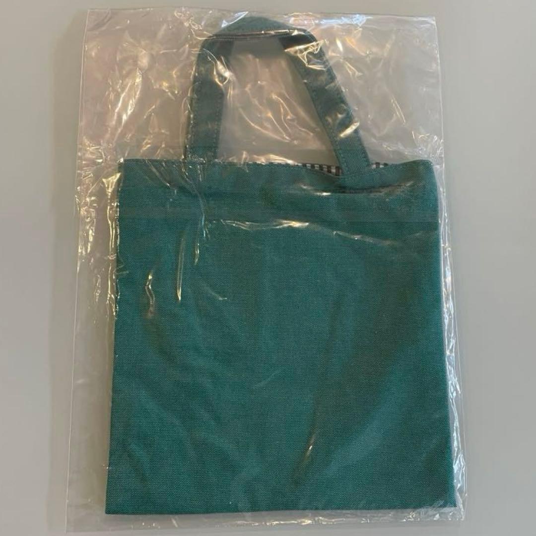 ファミリア★ファミリアショー★デニムミニトートバッグ★新品★familiar★緑