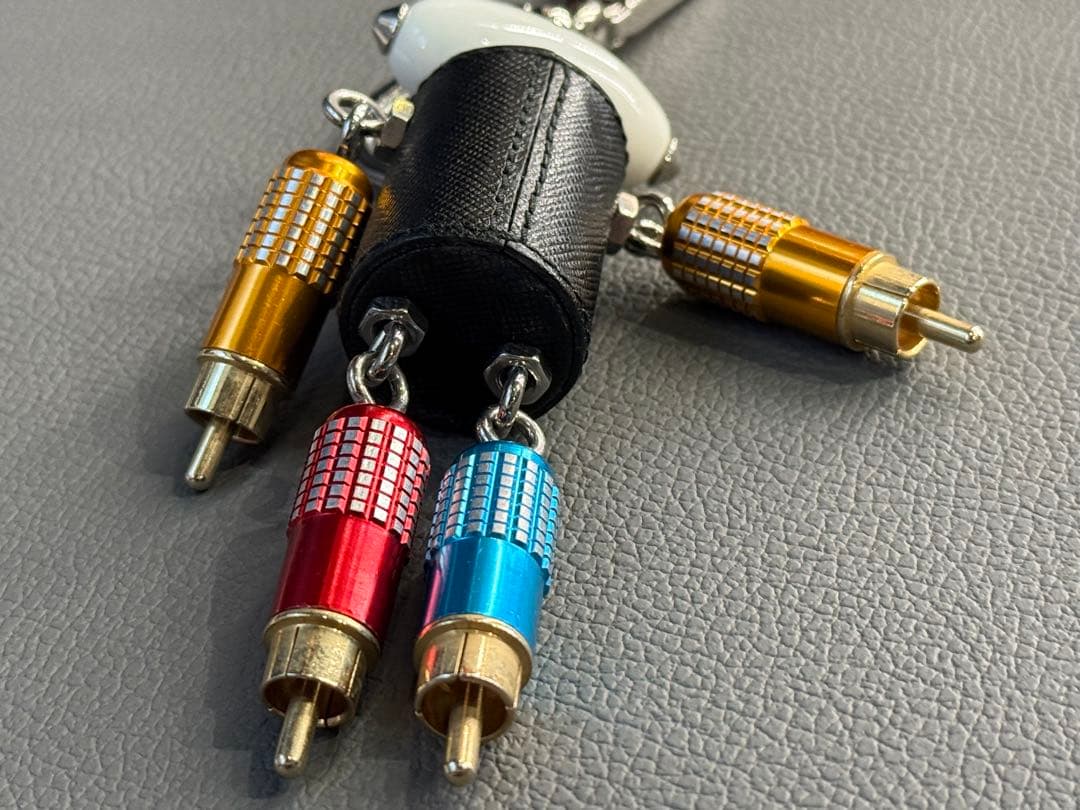 【心斎橋店】プラダ　チャーム　 キートリック ロボット　ブラック 2TR030