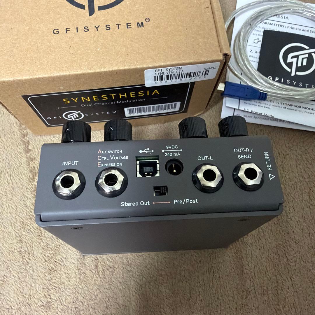 ギター GFI System Synesthesia