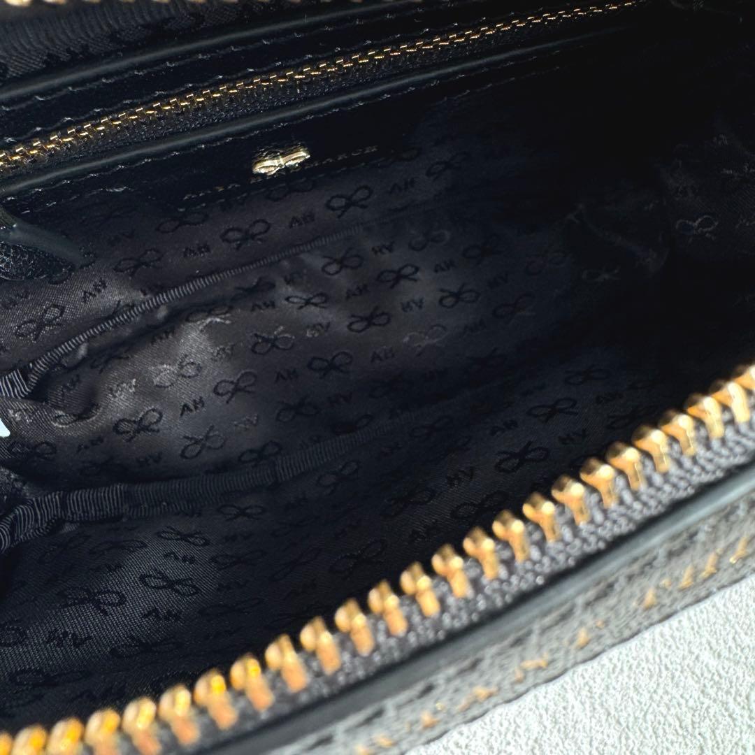 新品 アニヤハインドマーチ IMPORTANT THINGS ポーチ ブラック