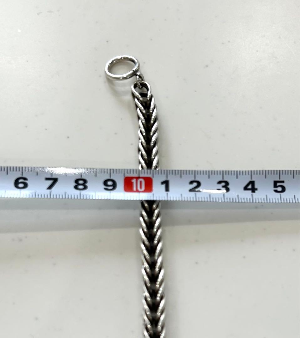 Steve arviso ダブルマネーチェーンブレスレット　8mm厚