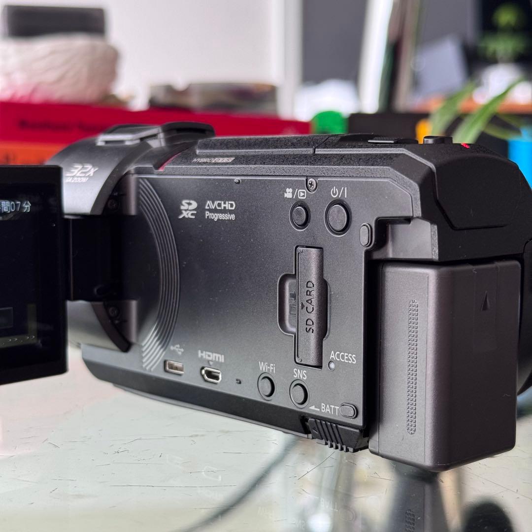 【超格安】Panasonic HC-VX2MS 128GBSDカード充電ケーブル