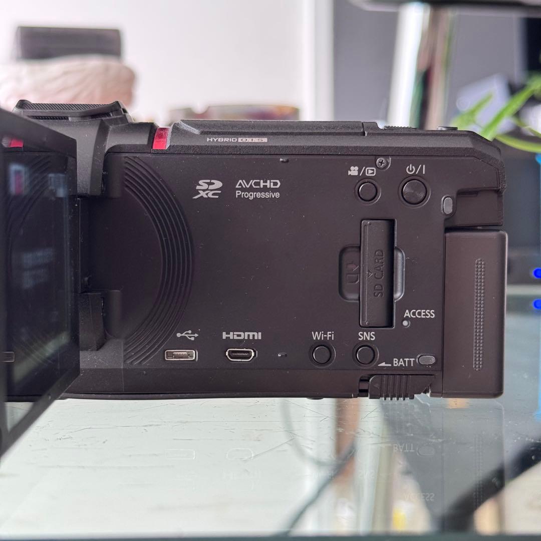 【超格安】Panasonic HC-VX2MS 128GBSDカード充電ケーブル