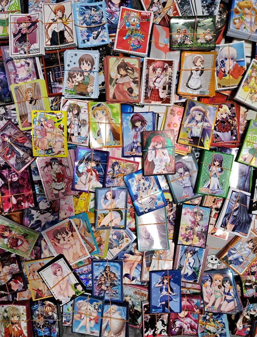 キャラスリーブ まとめ 大量 超大量 無地なし スリーブ カードプロテクター