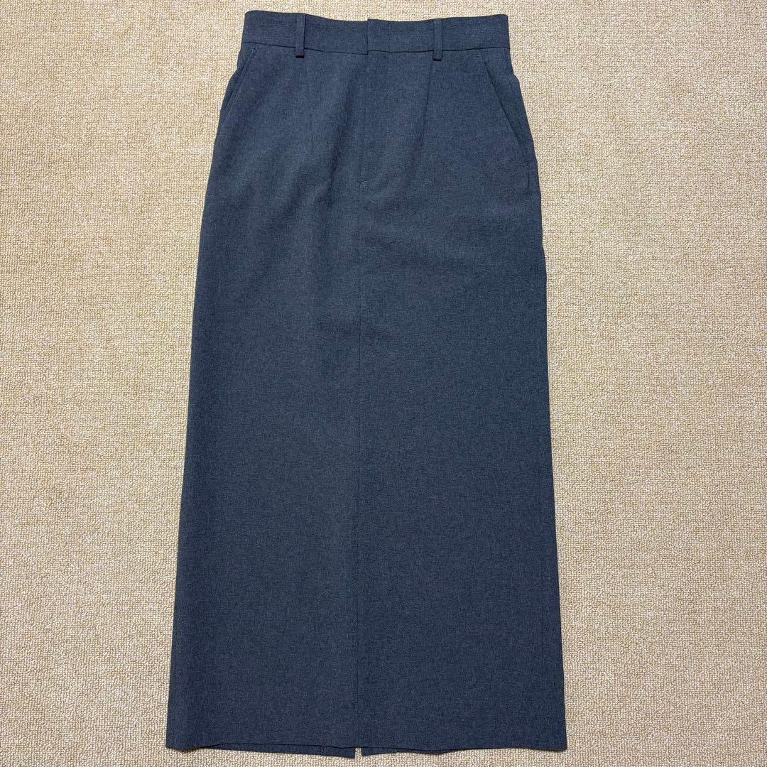 The Shinzone クライスラー スカート 24SS ロング丈 スリット