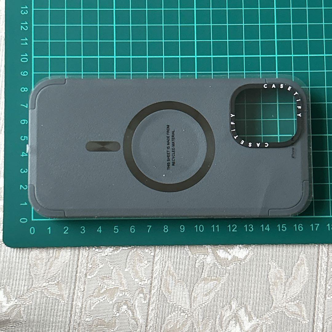 CASETiFY フォースケース iPhone 16 Plus グレー