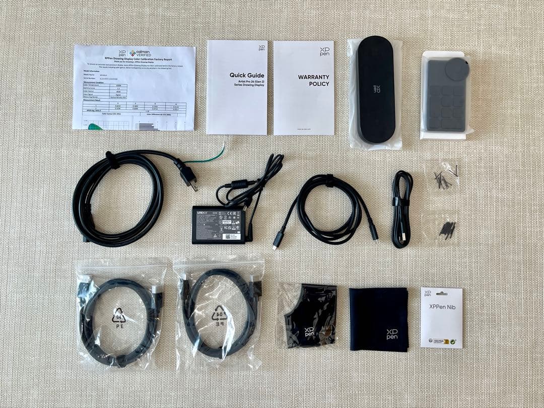 【超美品】XPpen Artist Pro 24 (Gen2) 4K 液タブ