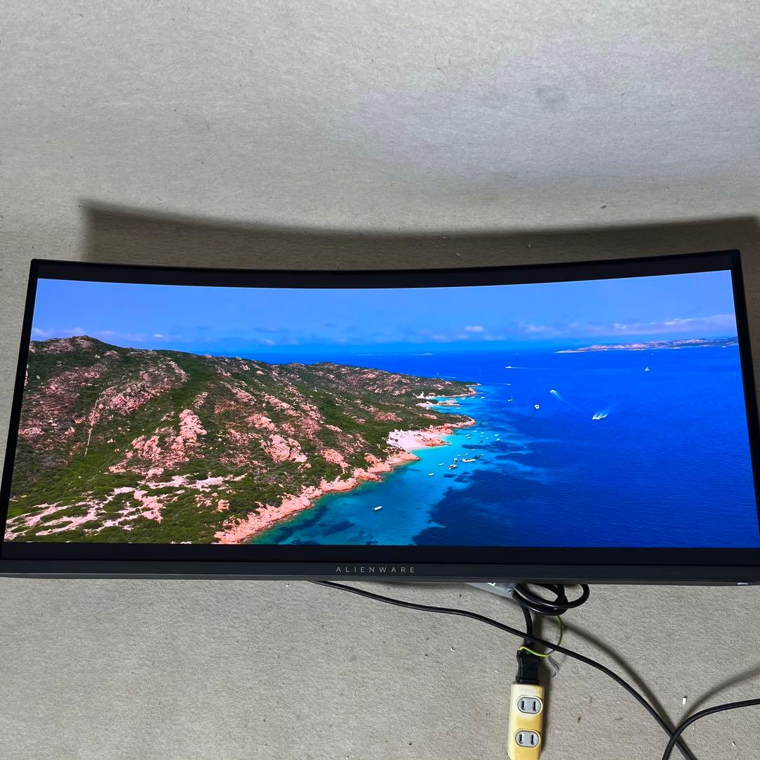 ALIENWARE AW3423DWF 34インチ 湾曲 ゲーミングモニター