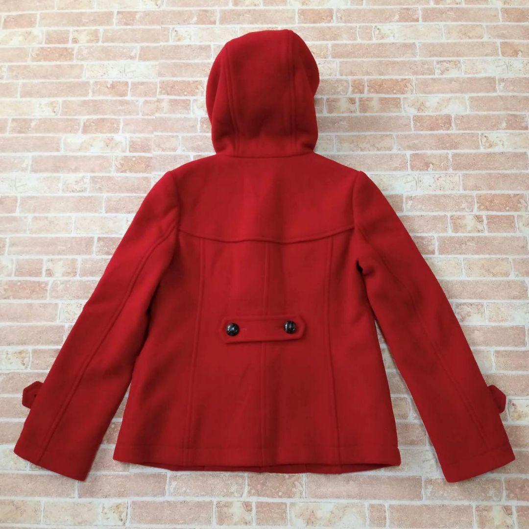 【極美品】バーバリーブルーレーベル　ノバチェック　フード　ダッフルコート　38