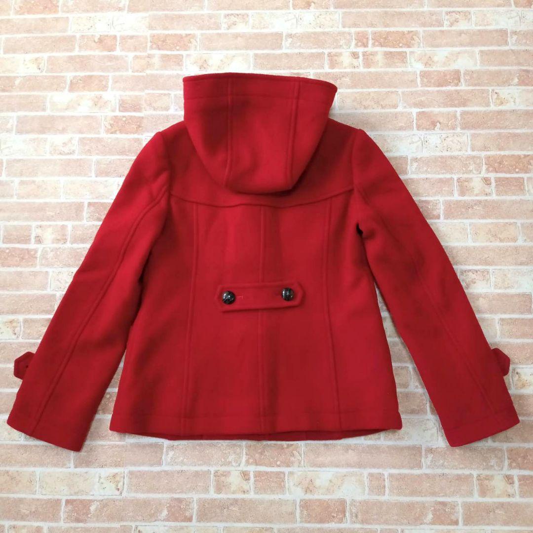 【極美品】バーバリーブルーレーベル　ノバチェック　フード　ダッフルコート　38