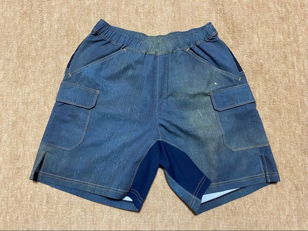 MMA マウンテンマーシャルアーツ デニムランパンツ サイズS