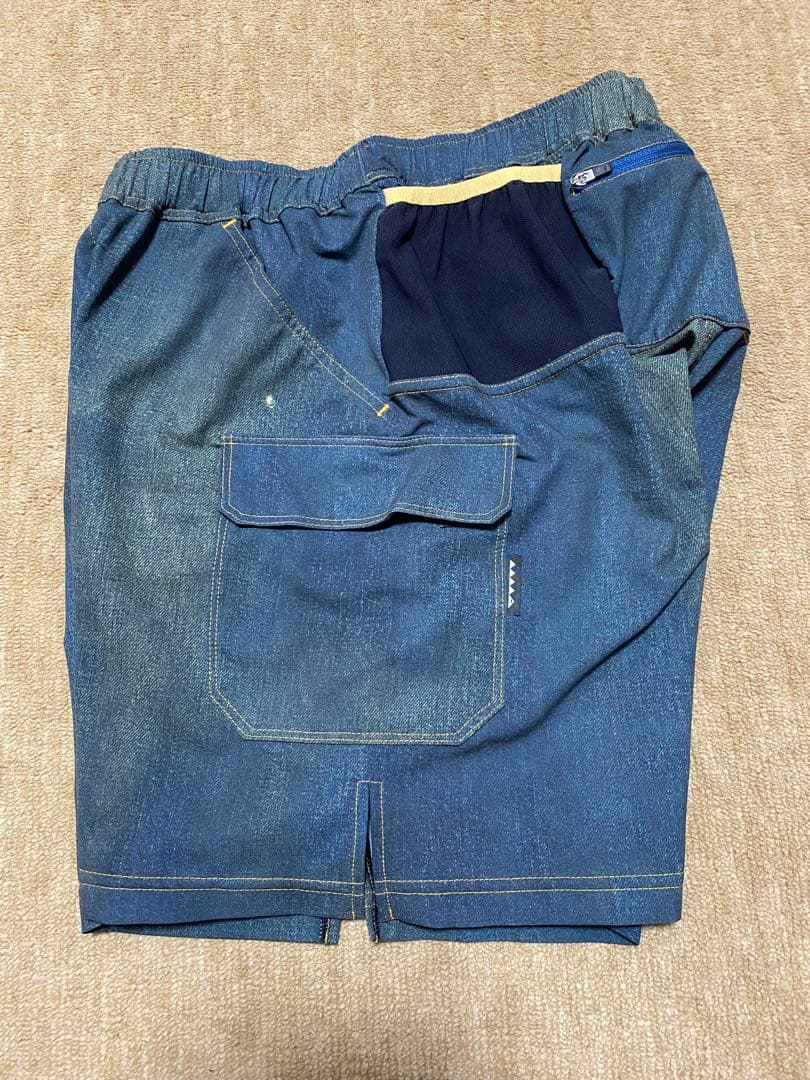 MMA マウンテンマーシャルアーツ デニムランパンツ サイズS