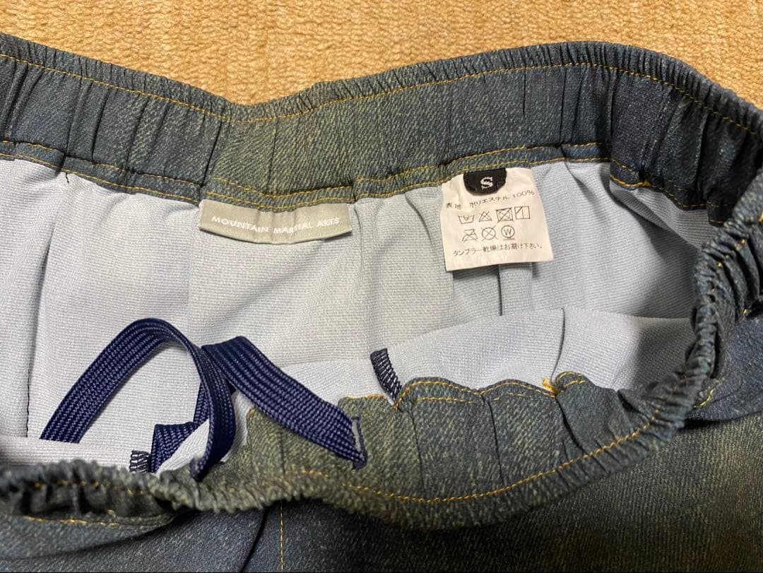 MMA マウンテンマーシャルアーツ デニムランパンツ サイズS