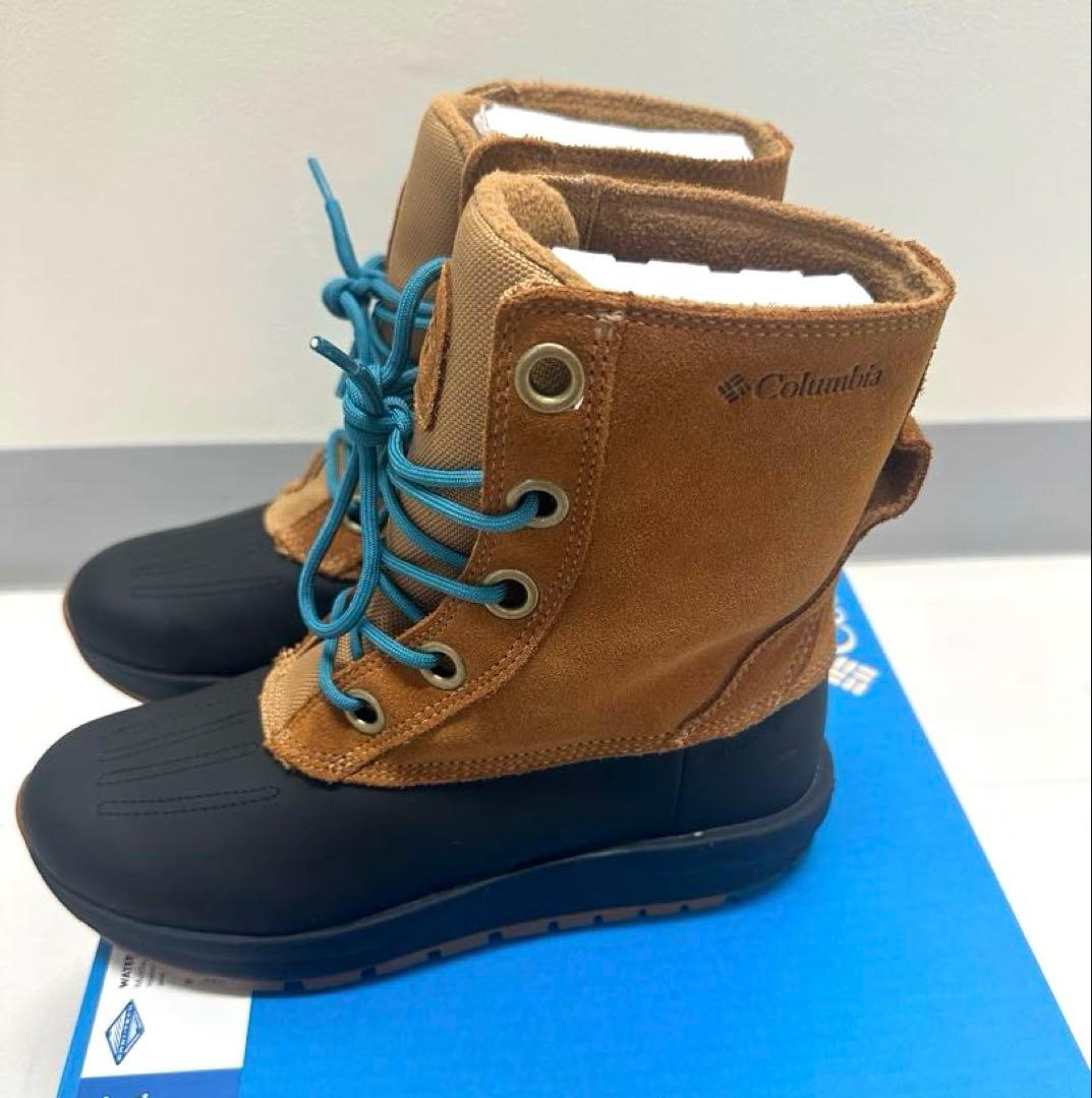 Columbia 防水ブーツ ブラウン/ブラック