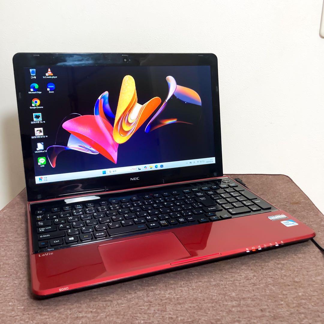 【格安特価出品】Win11 SSD 8GB NEC ノートパソコン すぐ使える✨