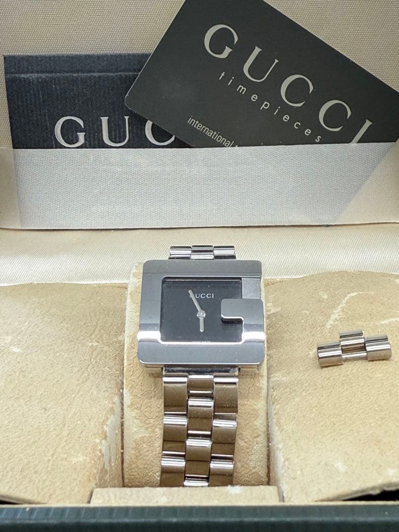 GUCCI 腕時計 Gスクエア 3600Lステンレススチール