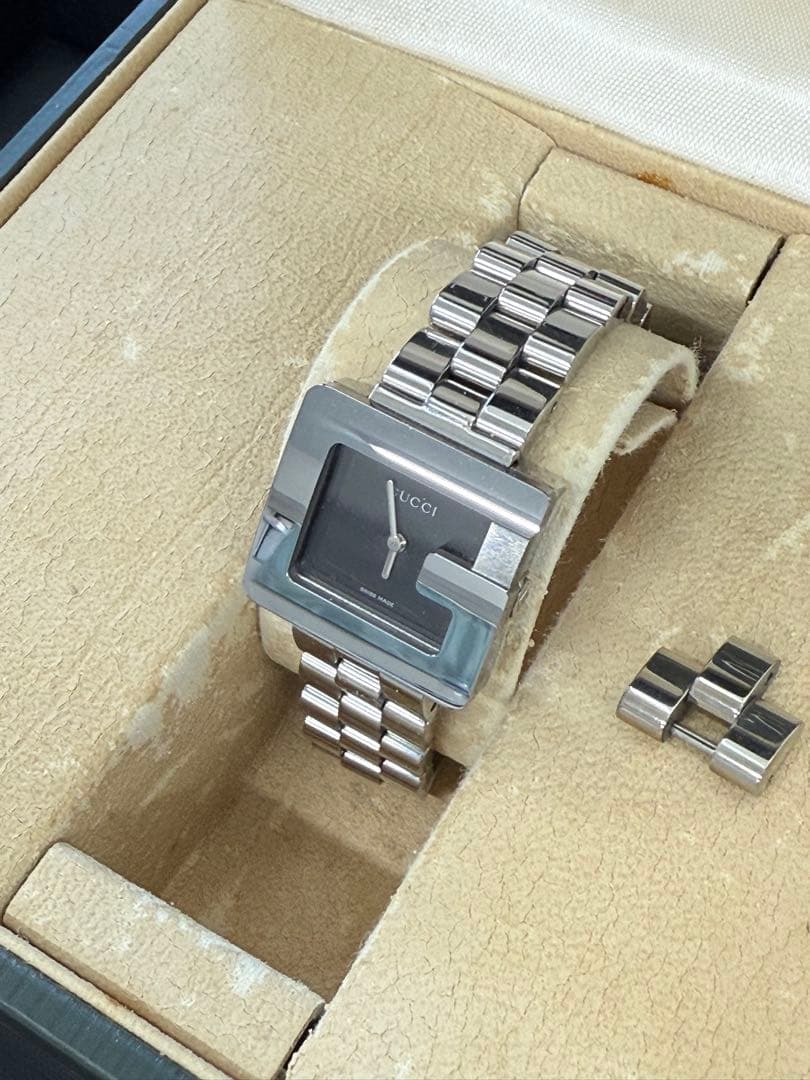 GUCCI 腕時計 Gスクエア 3600Lステンレススチール