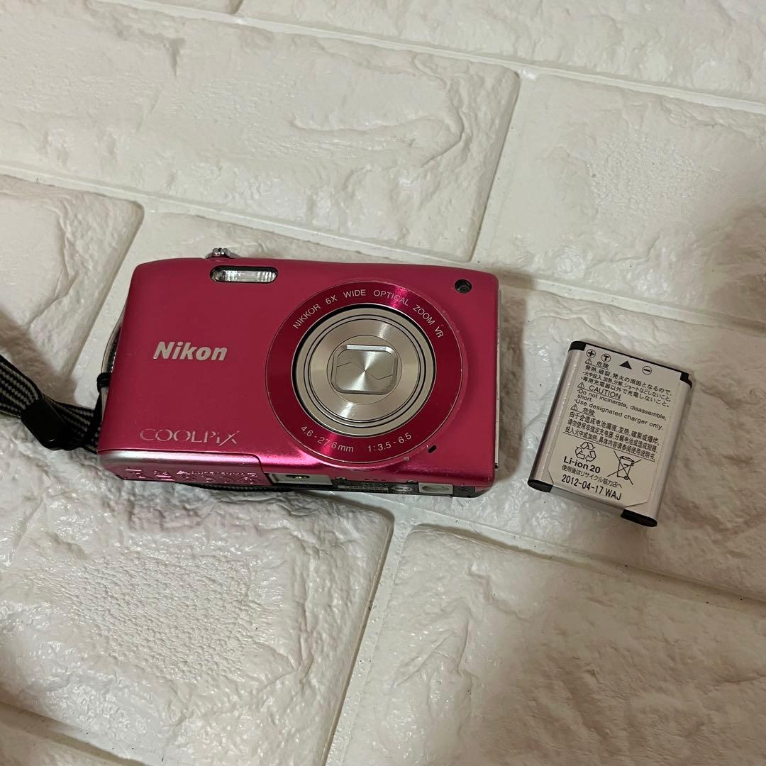 Nikon coolpix s3300 ピンク　ニコン　クールピクス