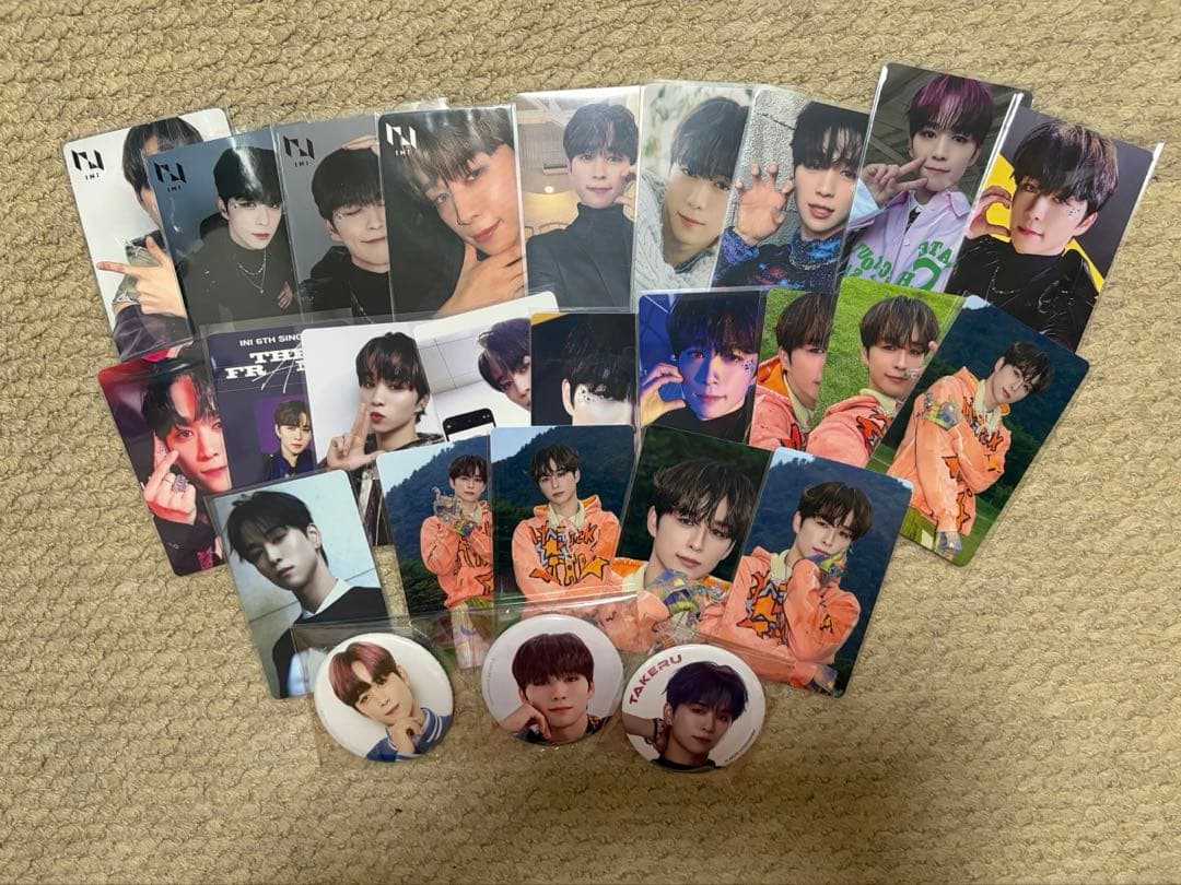 後藤威尊 缶バッジ トレカ まとめ売り