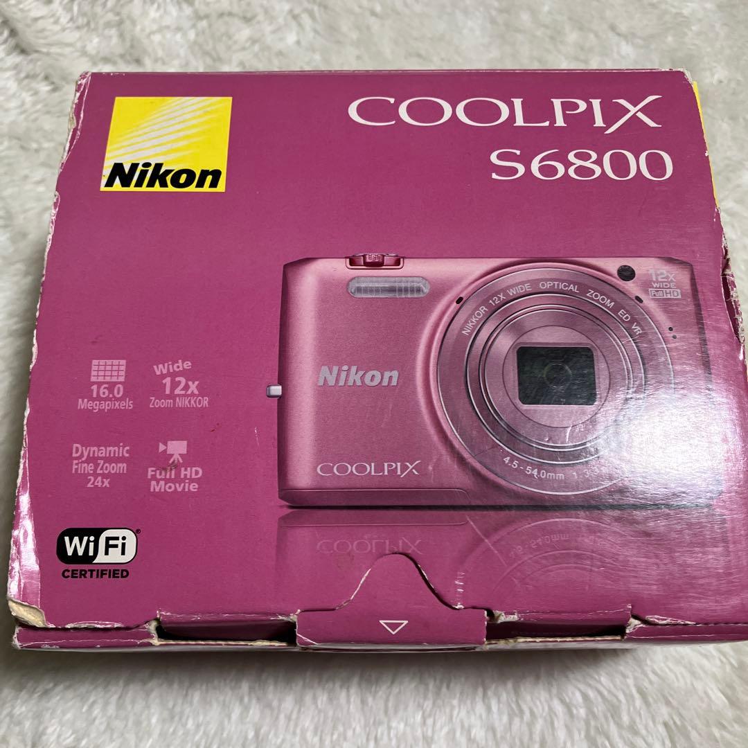 Nikon ニコン COOLPIX S6800 ピンク デジタルカメラ