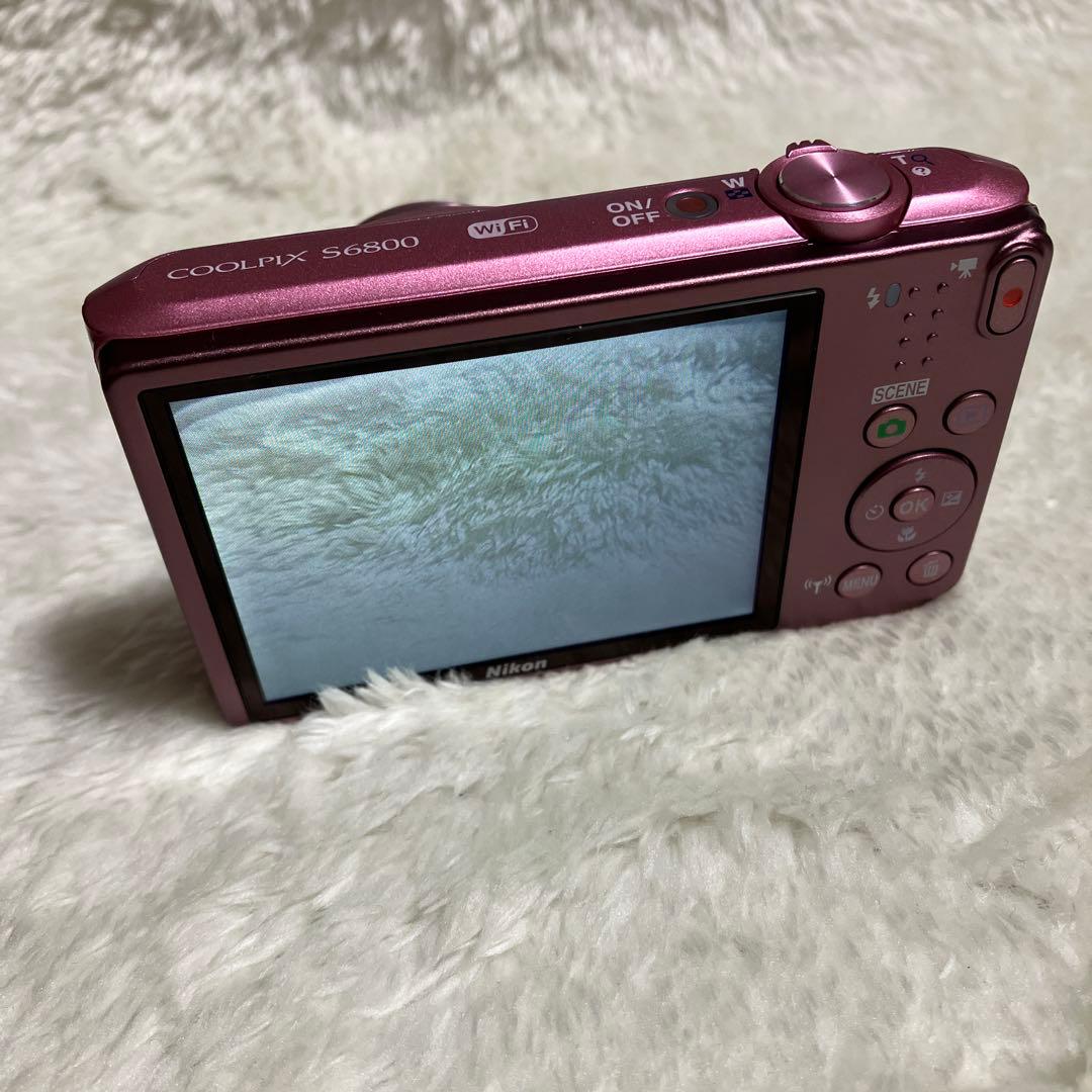 Nikon ニコン COOLPIX S6800 ピンク デジタルカメラ