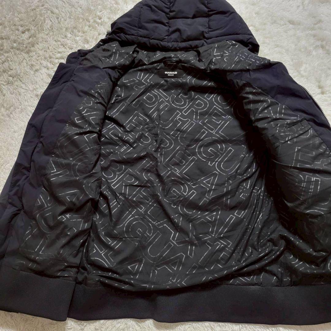 美品✨　2XL　ウノ ピゥ ウノ ウグァーレ トレ　ダウン　ワッペン　ビッグロゴ