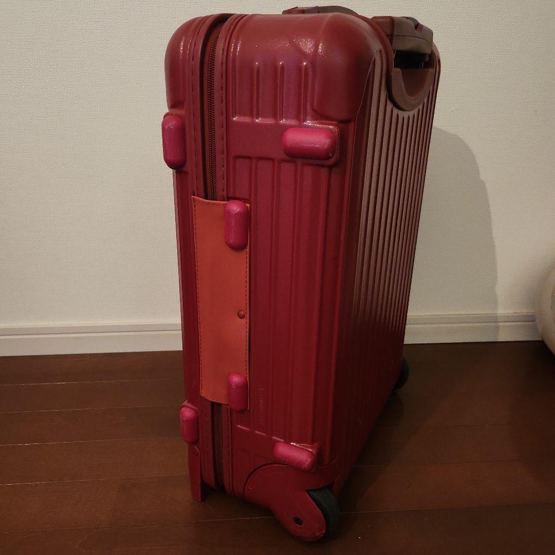 美品　廃盤　RIMOWA レッドキャリーケース ２輪　35L