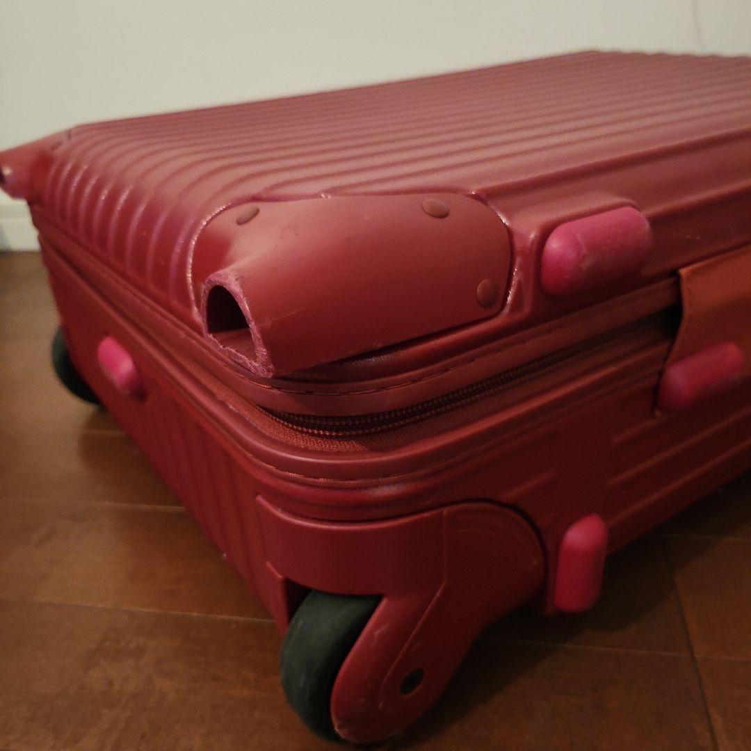 美品　廃盤　RIMOWA レッドキャリーケース ２輪　35L