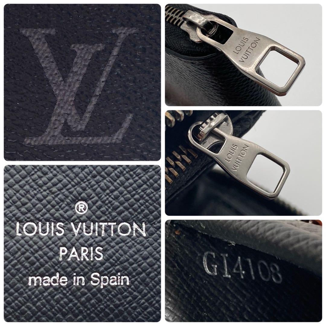 ルイヴィトン モノグラム エクリプス ジッピーウォレット ヴェルティカル 長財布