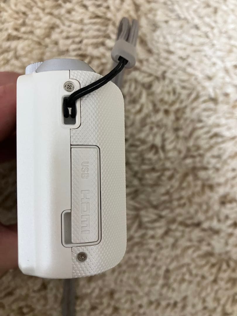 CASIO EXILIM HS ホワイト コンパクトデジタルカメラ