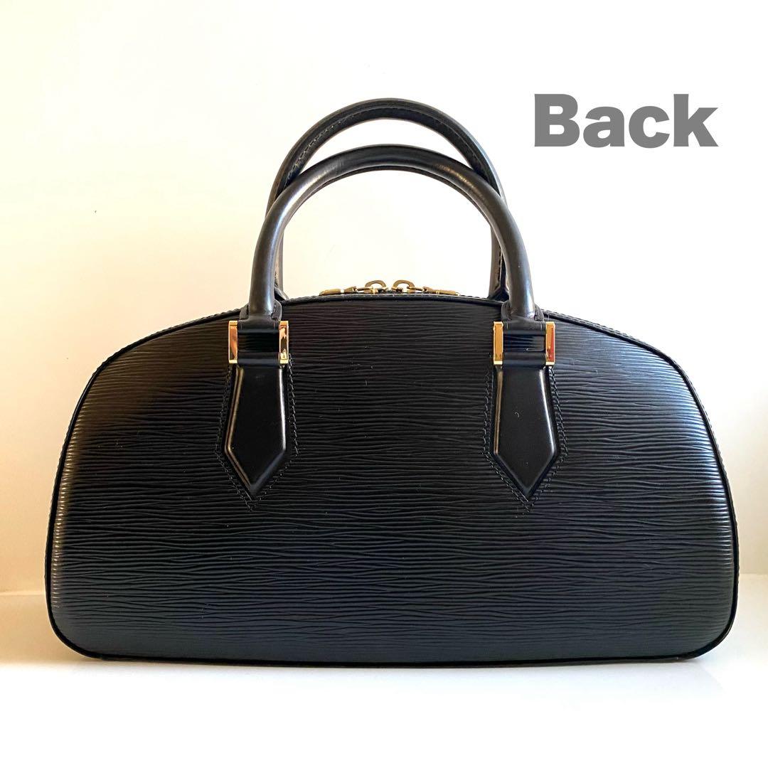 ルイヴィトン　ジャスミン　エピ　ハンドバッグ　ノワール　黒