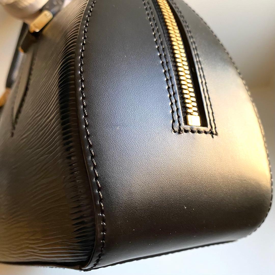 ルイヴィトン　ジャスミン　エピ　ハンドバッグ　ノワール　黒