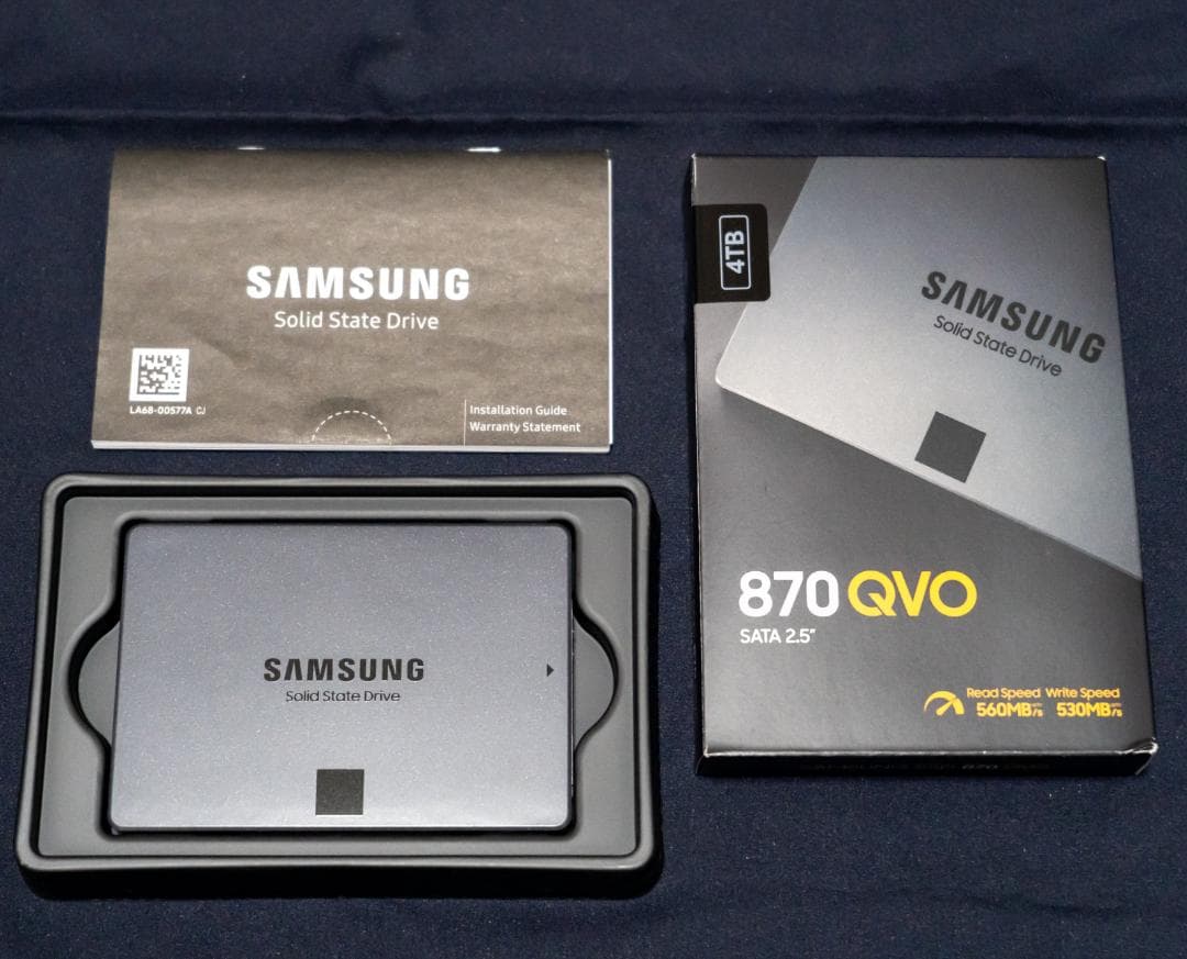 内蔵型SSD Samsung 870 QVO 4TB
