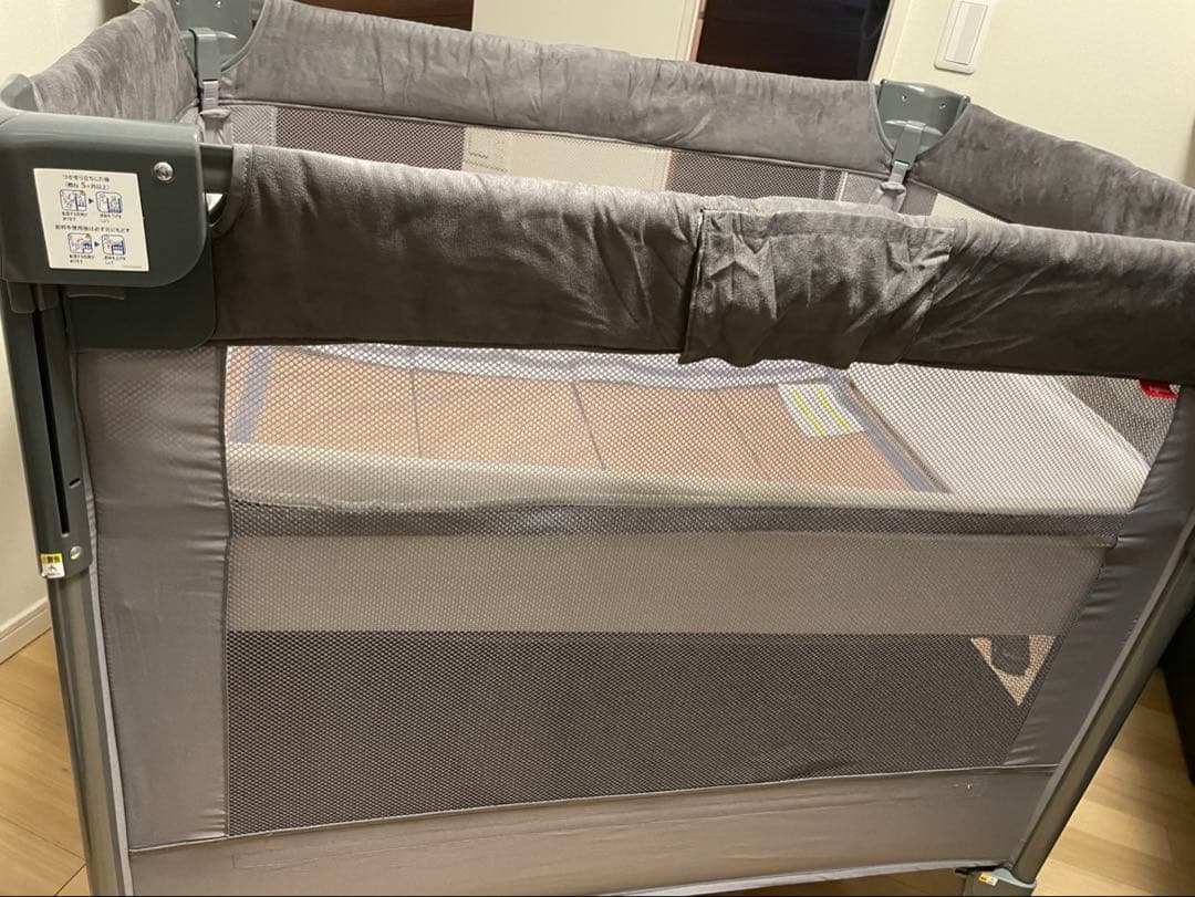 アップリカ ココネルエアープラスAB グレー