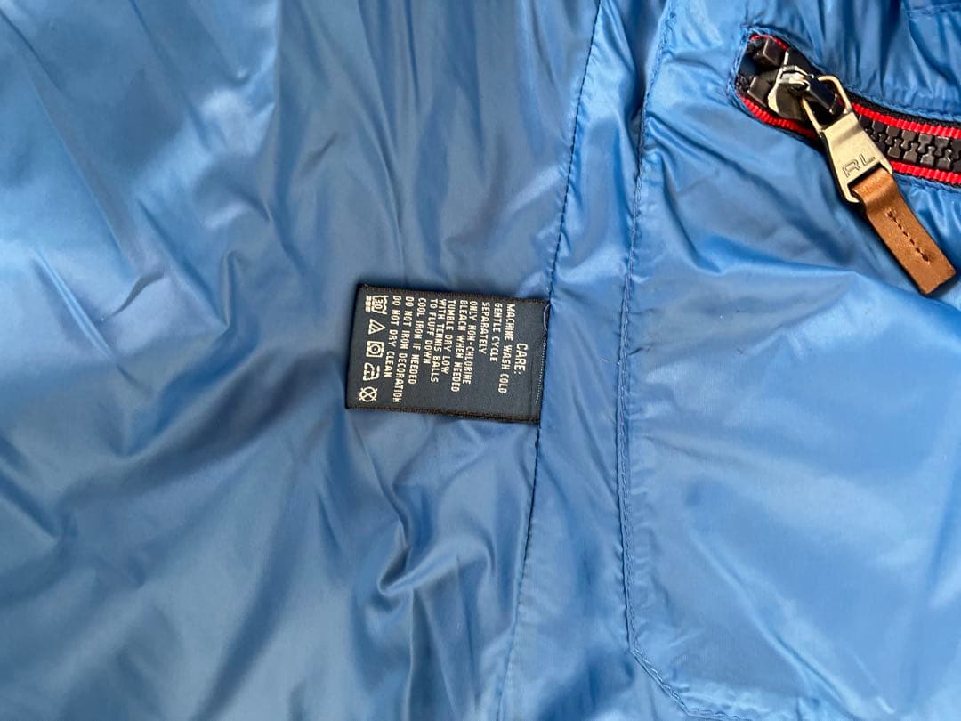 RALPH LAUREN ラルフローレン ダウンベスト ビッグポニー ネイビー