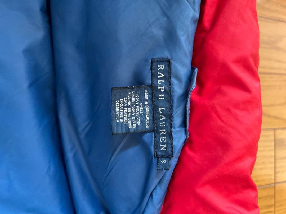 RALPH LAUREN ラルフローレン ダウンベスト ビッグポニー ネイビー