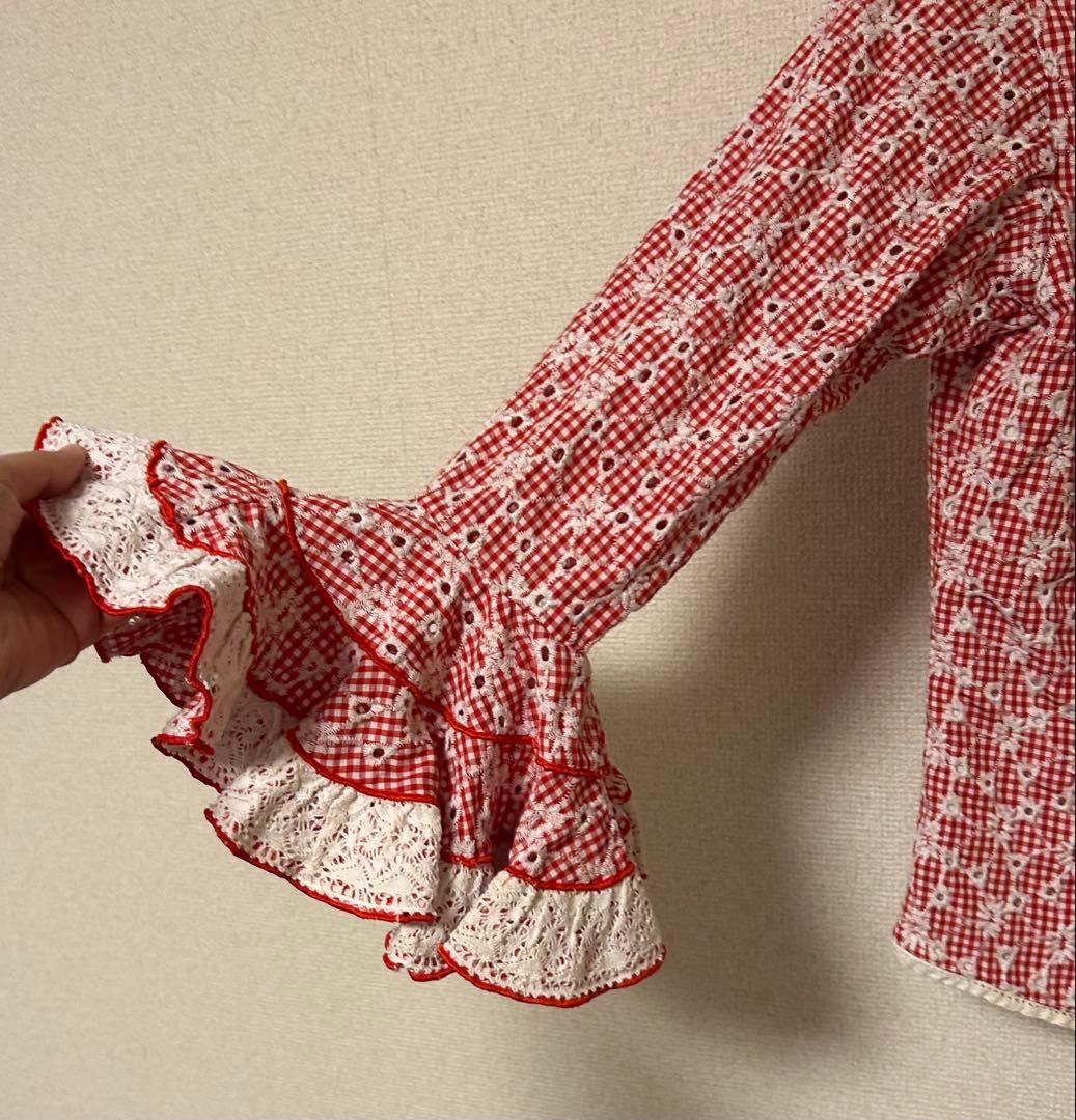 フラメンコ　ソニアジョーンズ　ブラウス