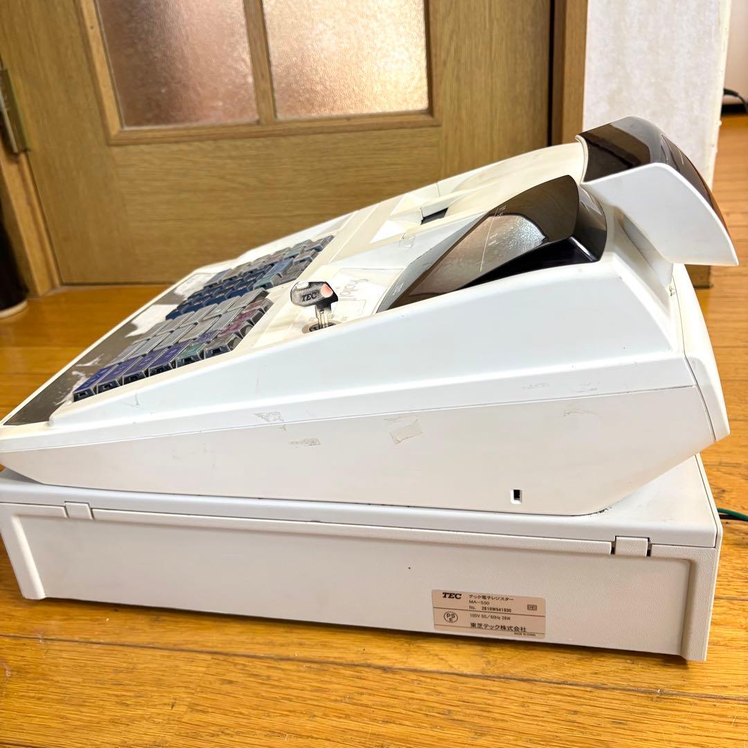 ジャンク品 TEC レジスターMA-550 Shallot Il