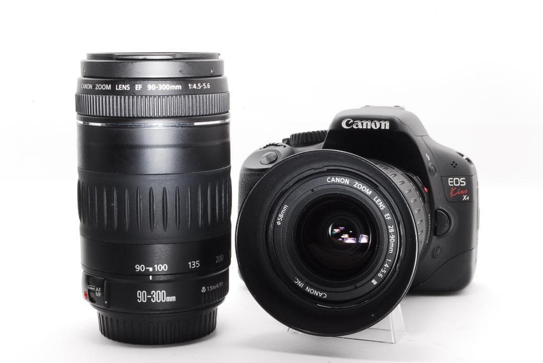 高画質✖️低価格Canon Kiss X4 ダブルレンズセット☘️極上