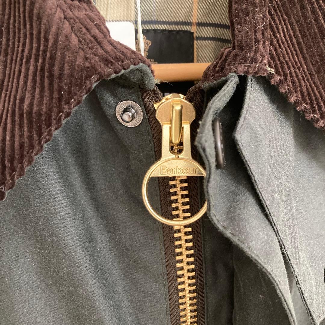 【新品美品】 Barbour SPEY WAX JACKET オリーブ Mサイズ